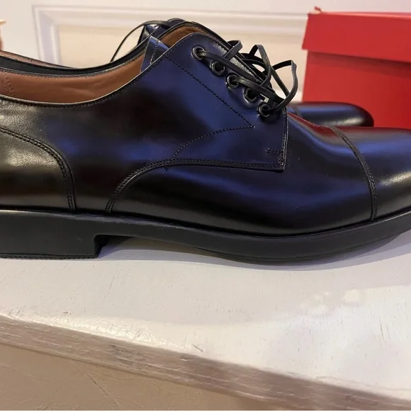 Ferragamo lace up derby size 12d new Oxfords & Derbys